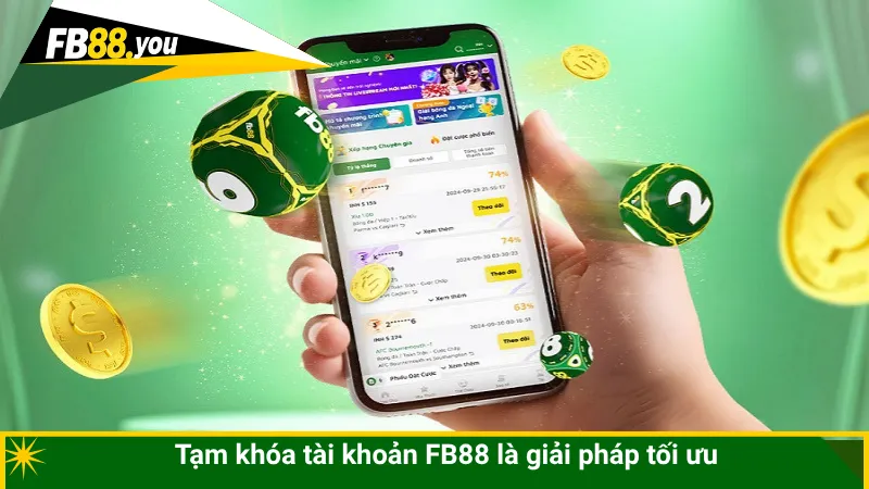 Tạm khóa tài khoản FB88 là giải pháp tối ưu