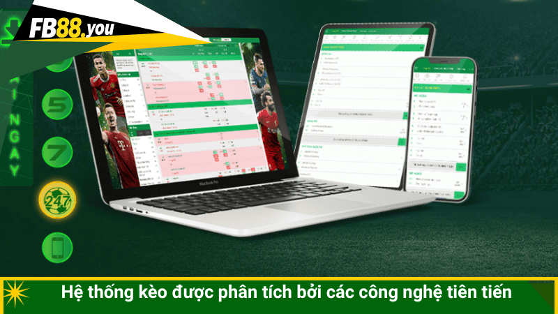 Hệ thống kèo được phân tích bởi các công nghệ tiên tiến