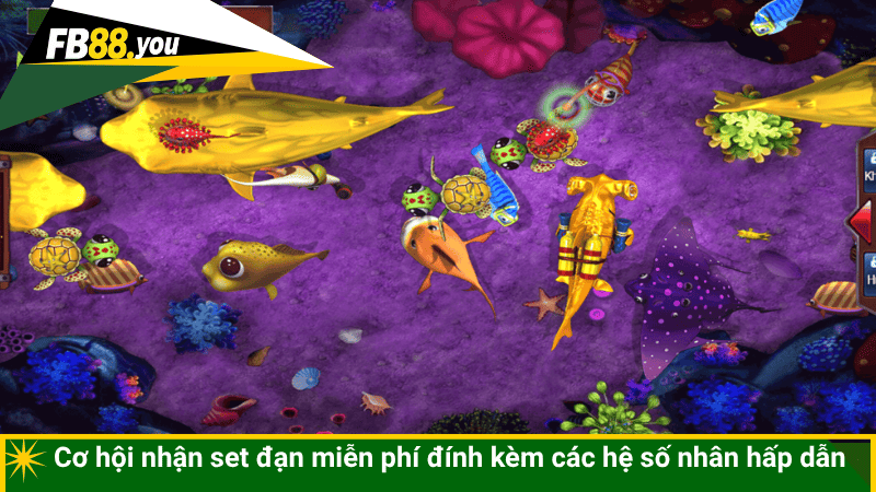 Cơ hội nhận set đạn miễn phí đính kèm các hệ số nhân hấp dẫn