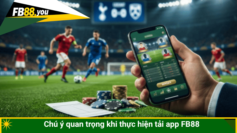 Chú ý quan trọng khi thực hiện tải app FB88