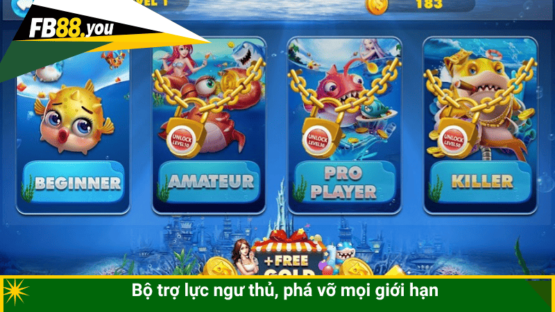Bộ trợ lực ngư thủ, phá vỡ mọi giới hạn